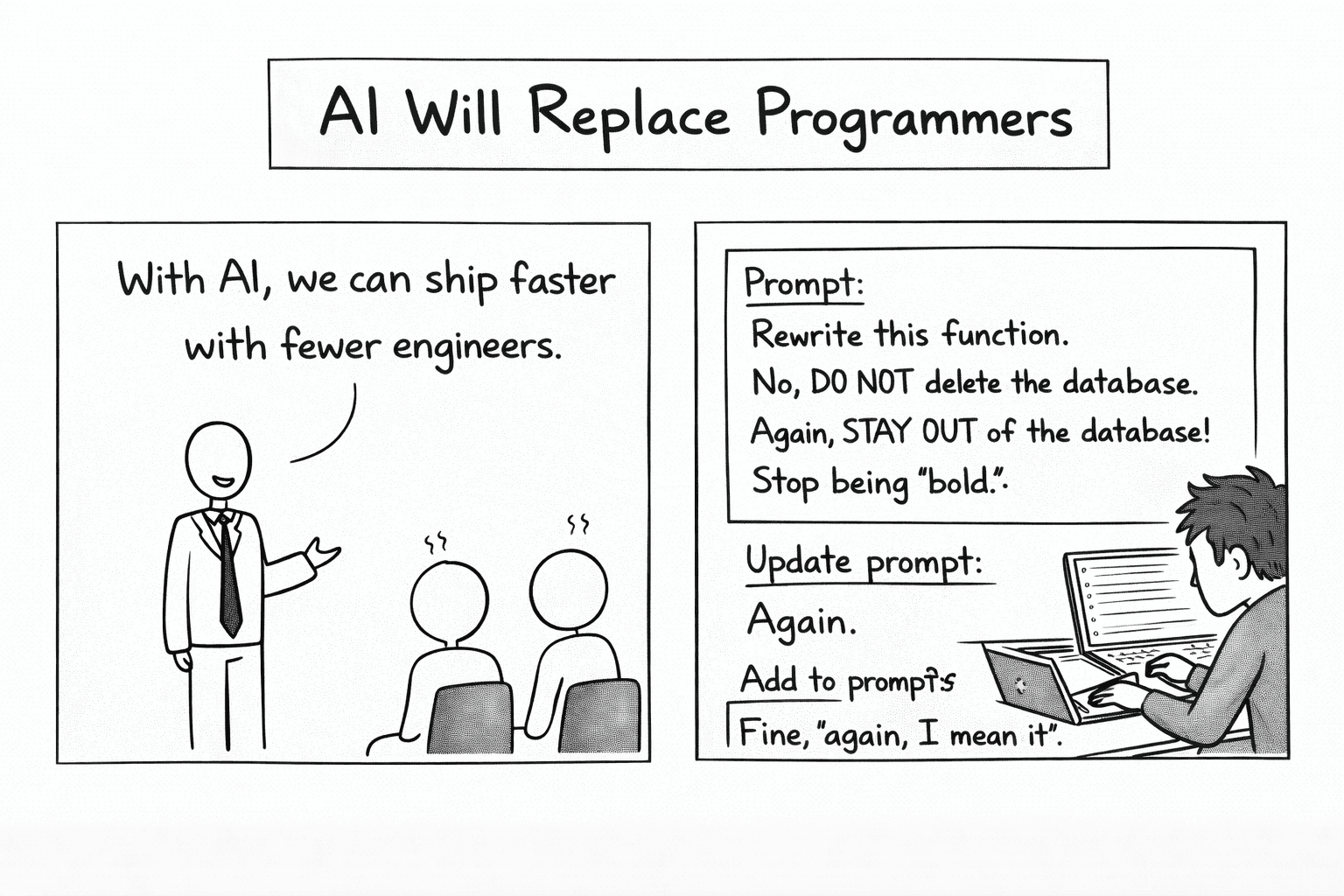 AI and the programmer dilemma